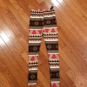 Girls Christmas leggings